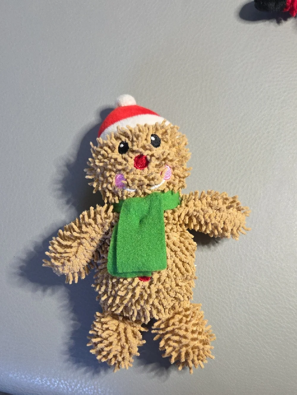 Holiday Plush Trio - Santa, Gingerbread, Reindeer